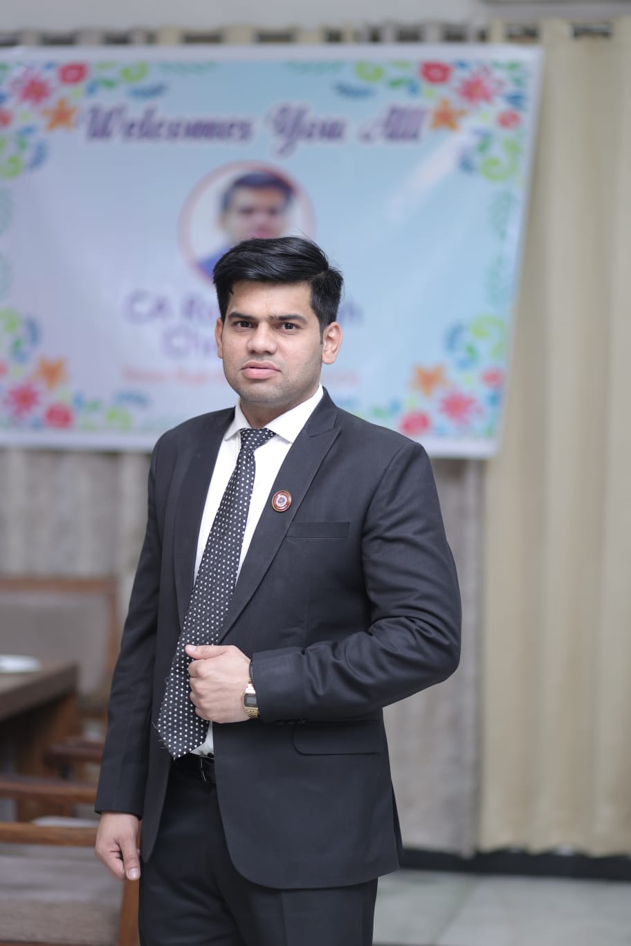 CA Rajat Alagh Chairman, Yamuna Nagar Branch of (NIRC) of ICAI 